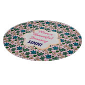 Custom turtle pattern  schneidebrett (Ecke)