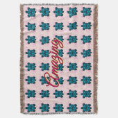 Custom turtle pattern Sherpa Blanket Decke (Vorderseite Vertikal)