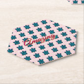 Custom turtle pattern Sherpa Blanket Untersetzer (angewinkelt)