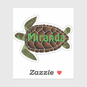 Custom Turtle Sticker
