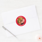 Custom TUSKEGEE AIRMEN DAY Runder Aufkleber (Umschlag)