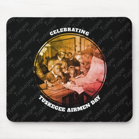 Custom TUSKEGEE AIRMEN Mousepad (Vorne)