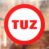 Custom Tuz Funny Arabic Bumper Window Car Sticker (Blatt 2)