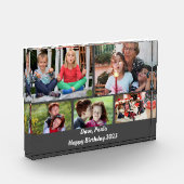 Custom Twin Happy Geburtstag 2023 Fotoblock (Links)
