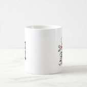 Custom Two Brides Biker Motorrad Hochzeit Kaffeetasse (Mittel)
