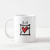 Custom Two Brides Biker Motorrad Hochzeit Kaffeetasse (Links)
