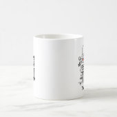 Custom Two Brides Biker Motorrad Hochzeit Kaffeetasse (Mittel)