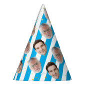 Custom Two Face Happy Birthday Dekoration Supplies Partyhütchen (Links)