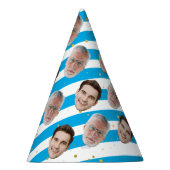 Custom Two Face Happy Birthday Dekoration Supplies Partyhütchen (Rechts)