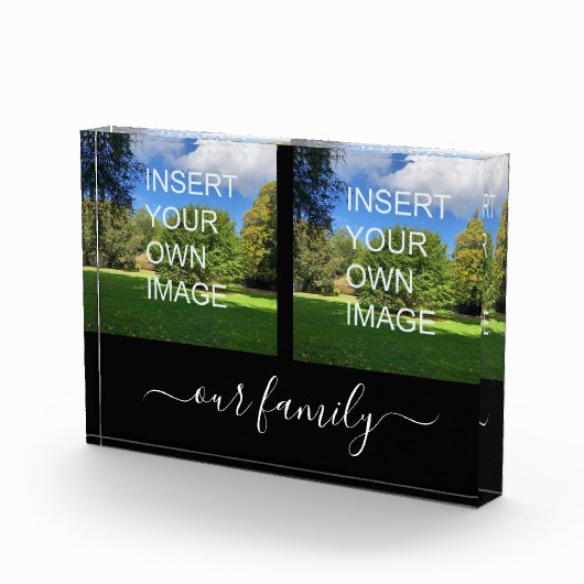 Custom Two Foto Unser Familienbild (Rechts)