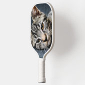 CUSTOM TWO PHOTO PET CAT PICKLEBALL PADDLE (Links)