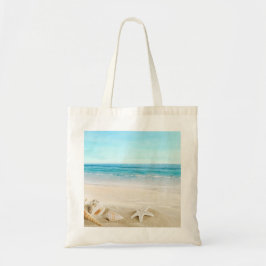 Custom Two-Sided Photo Personalized Beach Modern Tragetasche