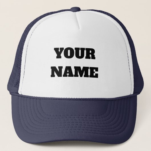 Custom Two-Tone Trucker Hat Truckerkappe (Vorderseite)