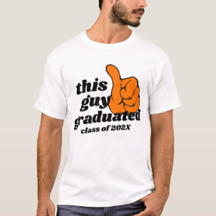 Custom Typ Gal Grad Graduate T-Shirt, Funny Abschl T-Shirt