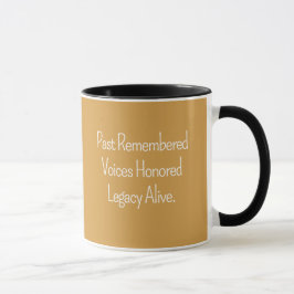 Custom Typography Design Tasse