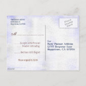 Custom UAWG Vintag 4. Juli Party Postkarte (Rückseite)