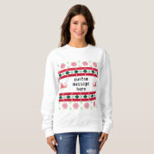 Custom Ugge Christmas Sweater Sweatshirt (Vorne ganz)
