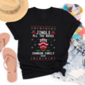 Custom Uggge Christmas Cruise Family Matching Grou T-Shirt