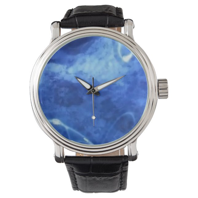 Custom Uhr blue (Vorderseite)
