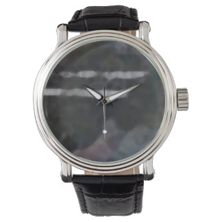 Custom Uhr blue