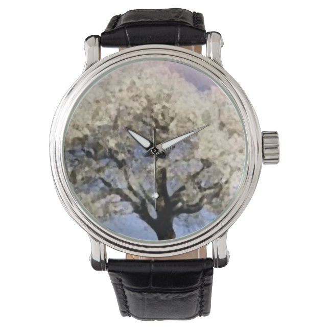 Custom Uhr flower (Vorderseite)