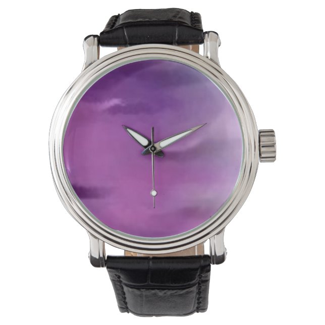 Custom Uhr violet (Vorderseite)