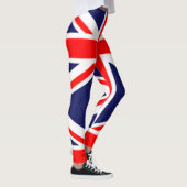 Custom UK Royal Gewerkschaft Jacked Flag Leggings (Rechts)