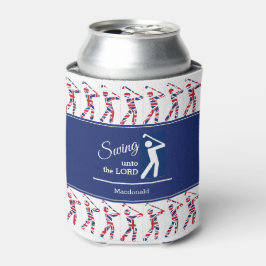 Custom UK UNION JACK Golf Can Cooler Dosenkühler
