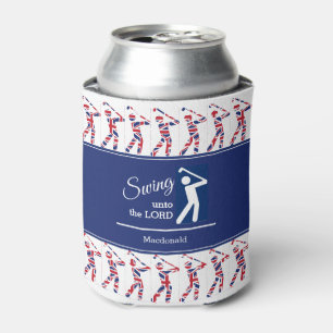 Custom UK UNION JACK Golf Can Cooler Dosenkühler