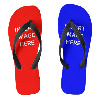 Custom Umdreh Flop Summer Sandal Thong Template DI Badesandalen
