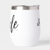 Custom Uncle Est. Modern Brush Script Typografie (Links)