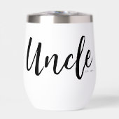Custom Uncle Est. Modern Brush Script Typografie (Vorderseite)