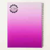 Custom Uni Semester Pink Personal Planner Planer (Rückseite)