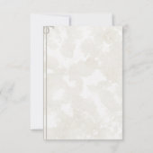 Custom Unicorn Cute Pink Birthday Party  Dankeskarte (Rückseite)