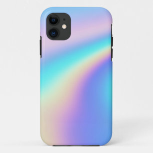 Custom Unicorn Holographic Pastel rainbow modern Case-Mate iPhone Hülle