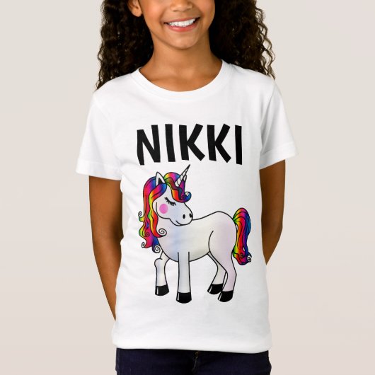 CUSTOM UNICORN T - SHIRT (Vorderseite)
