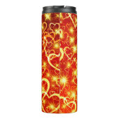 Custom Unique 2 Foto Collage I Liebe Meine Freundi Thermosbecher (Rückseite)