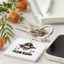 Custom Unique Personalisiert Pirate Schlüsselanhänger