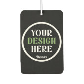 custom, unique, sleek & minimalist autolufterfrischer (Vorderseite)