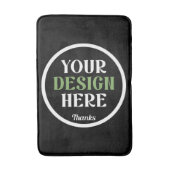 custom, unique, sleek & minimalist badematte (Vorderseite Vertikal)