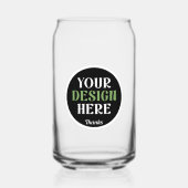 custom, unique, sleek & minimalist dosenglas (Vorderseite)