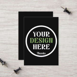 custom, unique, sleek & minimalist hershey®'s kiss telefonnummerkarte