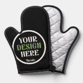 custom, unique, sleek & minimalist ofenhandschuh (Vorderseite/Rückseite)