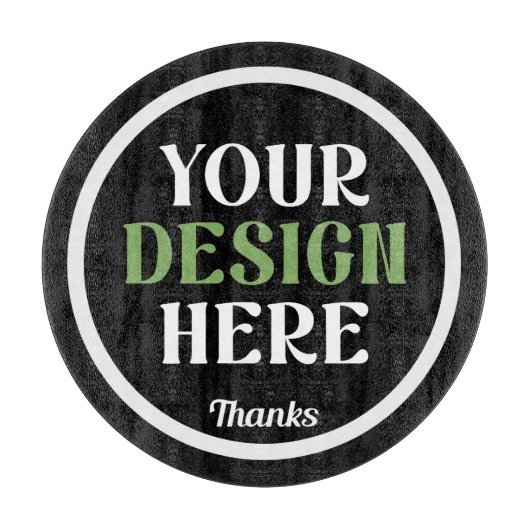 custom, unique, sleek & minimalist schneidebrett (Vorderseite)