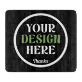 custom, unique, sleek & minimalist schneidebrett (Vorderseite)