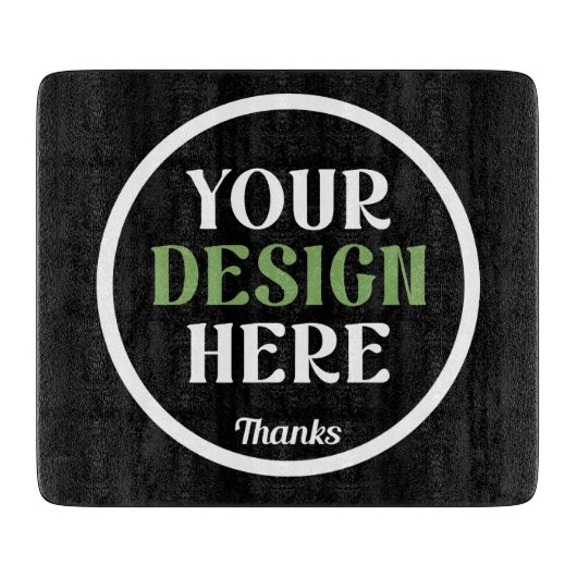 custom, unique, sleek & minimalist schneidebrett (Vorderseite)