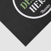 custom, unique, sleek & minimalist seidenpapier (Ausschnitt)