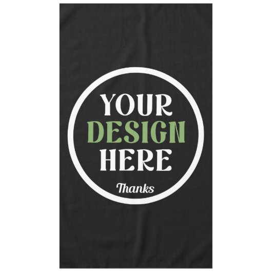 custom, unique, sleek & minimalist tischdecke (Vorderseite)