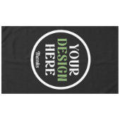 custom, unique, sleek & minimalist tischdecke (Vorderseite (Horizontal))