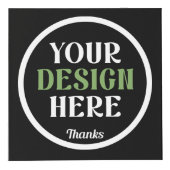 custom, unique, sleek & minimalist würfel (Vorderseite)